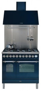 صورة فوتوغرافية موقد المطبخ ILVE PDN-90V-VG Blue