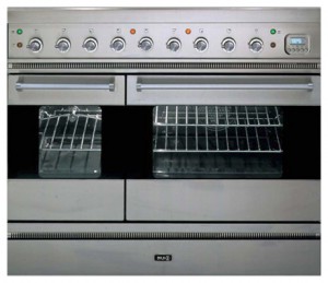 Photo Kitchen Stove ILVE PD-90B-MP Stainless-Steel