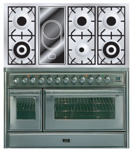 Photo Kitchen Stove ILVE MT-120VD-MP Stainless-Steel
