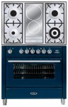 ILVE MT-90ID-E3 Blue Virtuves Plīts