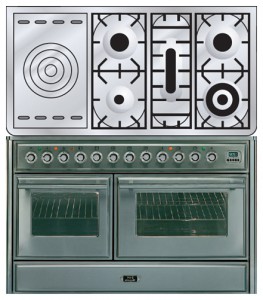 Photo Kitchen Stove ILVE MTS-120SD-E3 Stainless-Steel