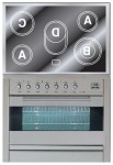 ILVE PFE-90-MP Stainless-Steel Σόμπα κουζίνα