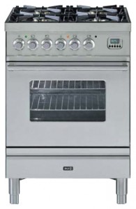 Photo Kitchen Stove ILVE PW-60-VG Stainless-Steel