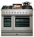 ILVE PD-90FL-MP Stainless-Steel Kitchen Stove