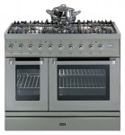 ILVE TD-90L-MP Stainless-Steel Fornuis