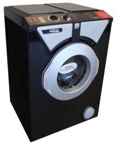 fotoğraf çamaşır makinesi Eurosoba 1100 Sprint Black and Silver