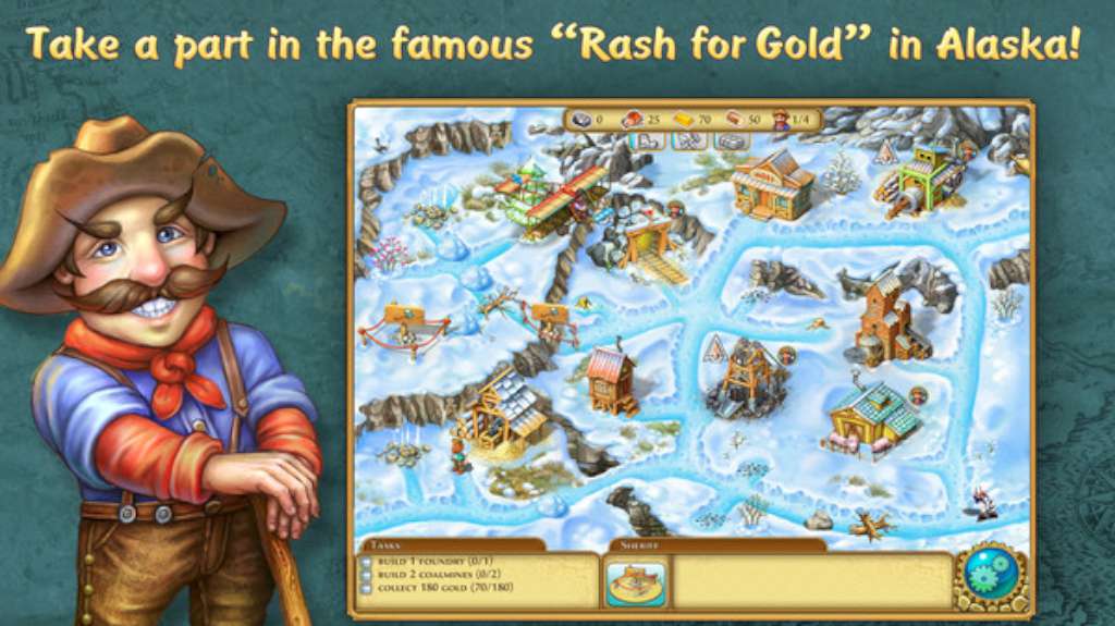 Rush for gold: Alaska Steam CD Key 0.88 $