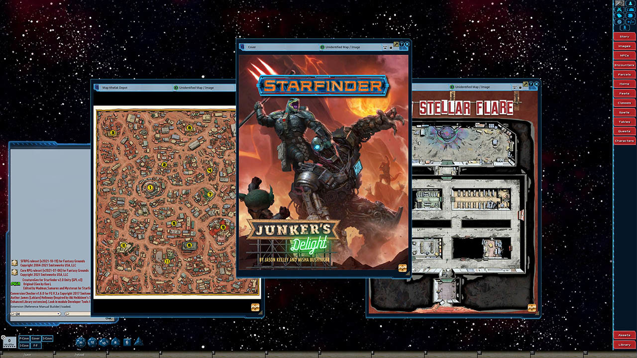 Fantasy Grounds - Starfinder RPG - Junker's Delight Steam CD Key 2.41 $