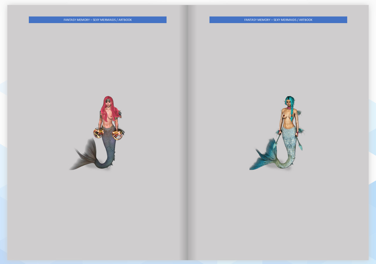 Fantasy Memory - Sexy Mermaids - Artbook DLC Steam CD Key 0.43 $