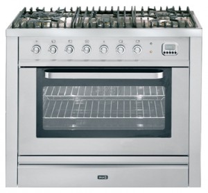 Photo Kitchen Stove ILVE T-90L-VG Stainless-Steel