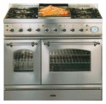 ILVE PD-90FN-MP Stainless-Steel Kitchen Stove
