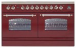 ILVE PDN-120F-MP Red Kitchen Stove