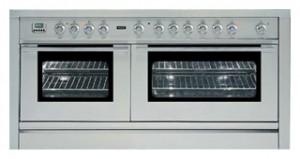 Photo Kitchen Stove ILVE PL-150B-MP Stainless-Steel