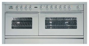 Photo Kitchen Stove ILVE PW-150B-MP Stainless-Steel