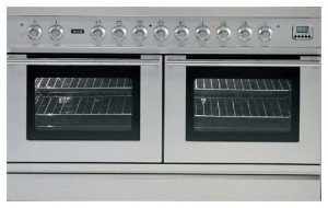 Photo Kitchen Stove ILVE PDL-120B-MP Stainless-Steel