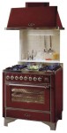 ILVE ME-90-MP Red Kitchen Stove
