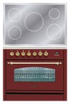 ILVE PNI-90-MP Red Kitchen Stove