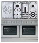 ILVE PDL-120S-VG Stainless-Steel Kitchen Stove