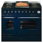 ILVE PD-90VN-VG Blue Kitchen Stove