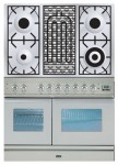 ILVE PDW-100B-VG Stainless-Steel Kitchen Stove