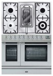 ILVE PDL-90R-MP Stainless-Steel Kitchen Stove