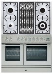 ILVE PDL-100B-VG Stainless-Steel Kitchen Stove