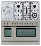 ILVE PL-120S-VG Stainless-Steel Kitchen Stove