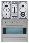 ILVE PF-90-VG Stainless-Steel Kitchen Stove