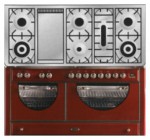 ILVE MCA-150FD-VG Red Kitchen Stove