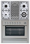 ILVE PL-90B-VG Stainless-Steel Kitchen Stove