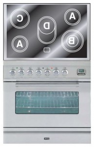 Photo Kitchen Stove ILVE PWE-80-MP Stainless-Steel