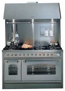 Photo Kitchen Stove ILVE P-1207N-VG Stainless-Steel